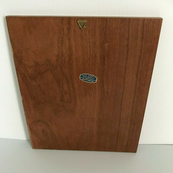 Notturno Intarsio Sorrento Italy San Francesco D'Assisi Inlaid Wood Wall Plaque - Picture 2 of 3